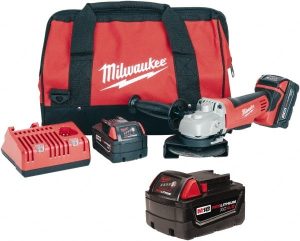 4-1/2" Wheel Diam, 9,000 RPM, Cordless Cutoff & Cutoff-Grinder Tool