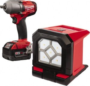 Cordless Impact Wrench: 18V, 1/2" Drive, 0 to 3,0 BPM, 2,400 RPM