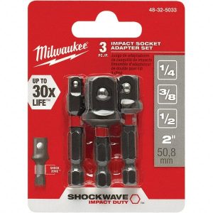 3.0 & 3.0 Piece, Impact Socket Adapter