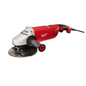 Corded Angle Grinder: 7 to 9" Wheel Dia, 6,000 RPM, 5/8-11 Spindle