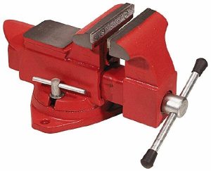Bench & Pipe Combination Vise: 3.5" Jaw Width, 3-3/4" Jaw Opening, 2-1/4" Throat Depth