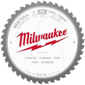 Wet & Dry Cut Saw Blade: 8" Dia, 5/8" Arbor Hole, 42 Teeth