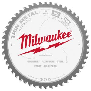 Wet & Dry Cut Saw Blade: 8" Dia, 5/8" Arbor Hole, 50 Teeth