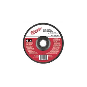 Depressed Center Wheel: Type 27, 6" Dia, Aluminum Oxide