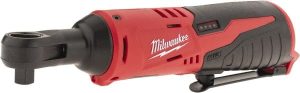 Cordless Impact Wrench: 12V, 3/8" Drive, 250 RPM