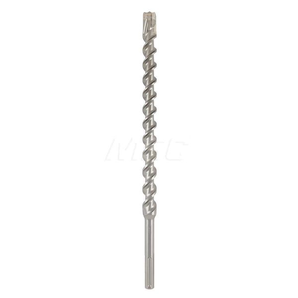 1" Diam, SDS-Max Shank, Carbide-Tipped Rotary & Hammer Drill Bit