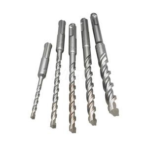 Drill Bit Set: Hammer Drill Bits, 5 Pc, Solid Carbide