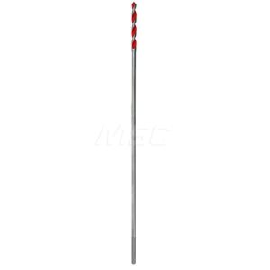 1/4", Round Shank with Flats, Bright Finish, High Speed Steel Bell Hanger Bit