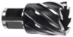 Annular Cutter: 1-15/16" Dia, 1" Depth of Cut, High Speed Steel