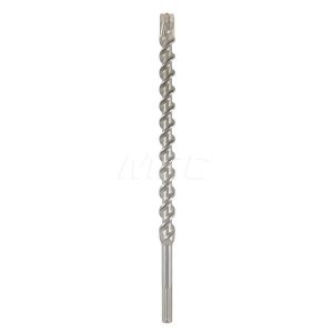 1-1/4" Diam, SDS-Max Shank, Carbide-Tipped Rotary & Hammer Drill Bit