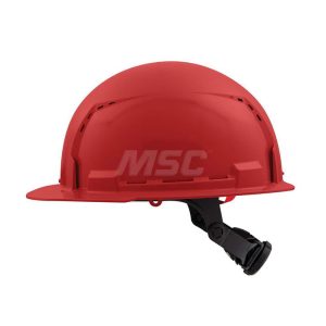 Hard Hat: Construction, Front Brim, Class C, 6-Point Suspension