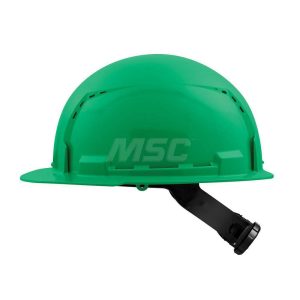 Hard Hat: Construction, Front Brim, Class C, 4-Point Suspension