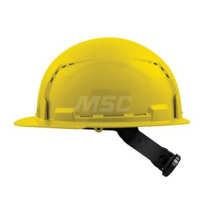 Hard Hat: Construction, Front Brim, Class C, 4-Point Suspension