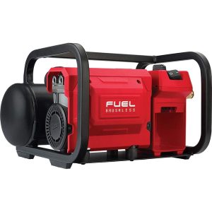 Portable Electric Air Compressors; Horsepower: 0 W; 0 h; 0 hp old; 0 hp; Horse Power: 0 W; 0 h; 0 hp old; 0 hp; CFM: 1.2; Input Voltage: 18 V; Tank Capacity: 2 Gal.; Configuration: Hot Dog; Tank Size: 2 gal (US); Includes: 2840 2 Gallon Compressor; Input