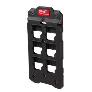 Tool Case Wall Plate: 1" Thick, 1" Wide, 10.25" High, 20" Deep, Polymer & Steel