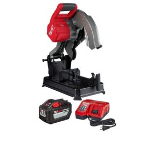 Straight Chop & Cut-Off Saw: 14" Blade Dia, 1" Arbor Hole