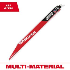 Reciprocating Saw Blade: Solid Carbide