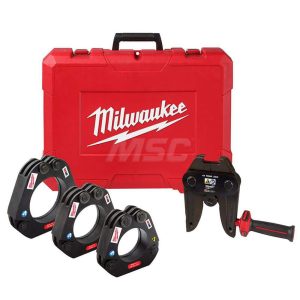 Presser Replacement Jaws; Jaw Size Range: 2-1/2" to 4" ; Cuts Material Type: Steel, Stainless Steel