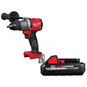 Cordless Drill: 1/2" Chuck, 2,000 RPM