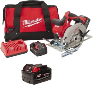 Cordless Circular Saw: 6-1/2" Blade, 18V, 3,500 RPM