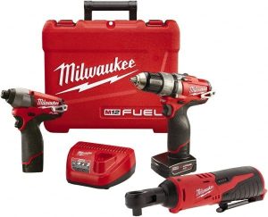 Cordless Tool Combination Kit: 12V