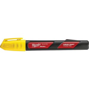 Solid Paint Marker: Yellow, Liquid, Medium Point