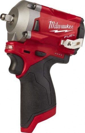 Cordless Impact Wrench: 12V, 1/4" Drive, 0 to 4,300 BPM, 3,200 RPM
