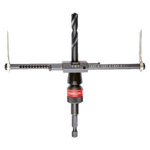 2 to 7" Cutting Diam, 1" Cutting Depth, Circle Cutter Tool