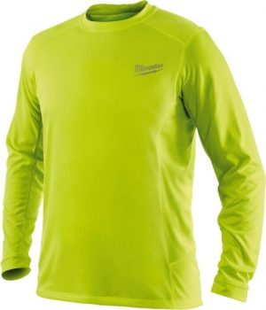 Base Layer Shirt: Polyester, X-Large, Gray