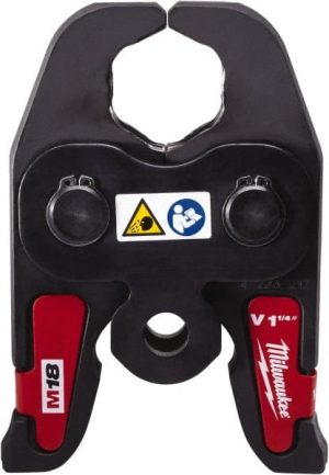 1-1/4 to 2 Inch Pipe Capacity, Standard Pressing Jaw