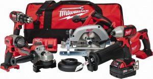 Cordless Tool Combination Kit: 18V