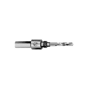 Hole Saw Arbor: Straight Shank, Drill Pilot