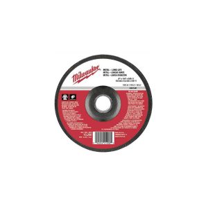 Depressed Center Wheel: Type 27, 6" Dia, Aluminum Oxide