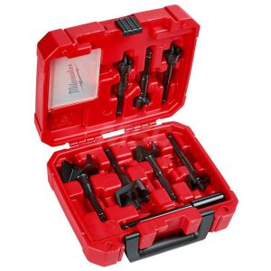 Drill Bit Set: Auger Drill Bits, High Speed Steel