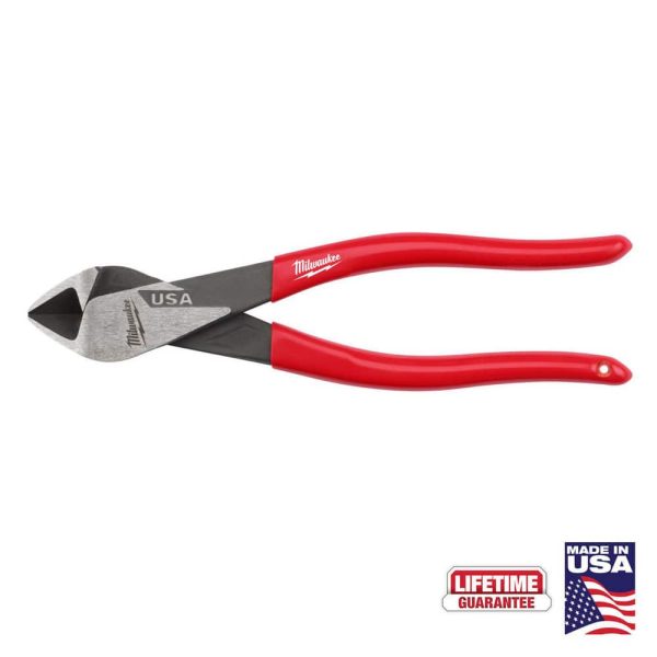 Cutting Pliers; Insulated: No ; Cutting Capacity: 1-1/4 ; Overall Length (Decimal Inch): 8.0000 ; Jaw Width (Decimal Inch): 1.25 ; Head Style: Cutter; Diagonal ; Cutting Style: Diagonal
