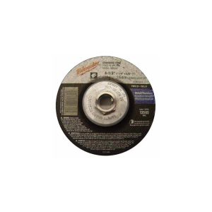 Depressed Center Wheel: Type 27, 4-1/2" Dia, Aluminum Oxide