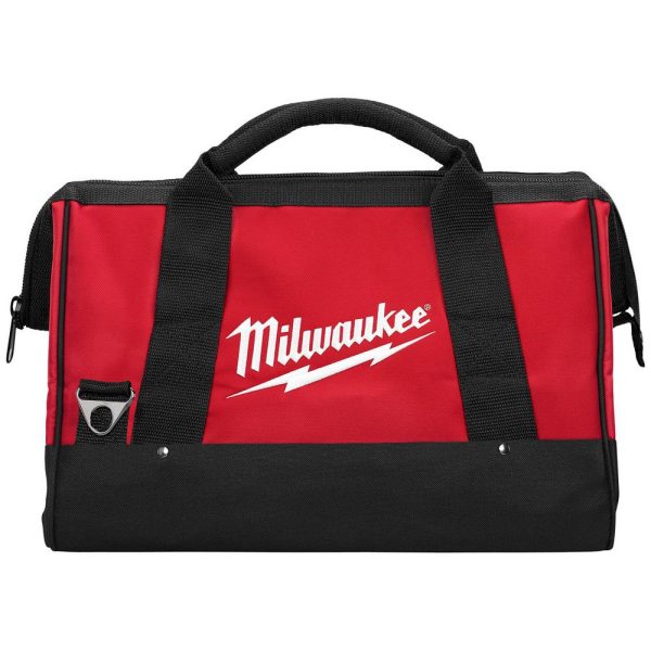 Tool Bags & Tool Totes; Holder Type: Standard; Adustable ; Closure Type: Zipper ; Material: Polyester ; Overall Width: 10 ; Overall Depth: 17in ; Overall Height: 9in