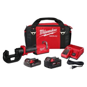 Power Crimpers; Crimping Capacity (Wire): 8 AWG - 350 Kcmil CuDLO ; Number Of Batteries: 1 ; Battery Chemistry: Lithium-ion ; Battery Capacity: 18 ; Handle Type: Inline ; Voltage: 18.00