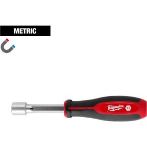 Nutdrivers; Tool Type: Nut Driver ; Size (Mm - 4 Decimals): 13.0000 ; Shaft Type: Hollow ; Shaft Length: 7.5000 ; Overall Length (Decimal Inch): 7.5000 ; Handle Type: Tri-Lobular