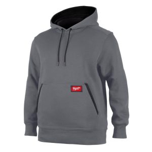 Shirts; Garment Style: Hooded ; Size: Large ; Color: Gray ; Material: Cotton; Polyester ; Sleeve Length: 37-3/4 ; Closure Type: None