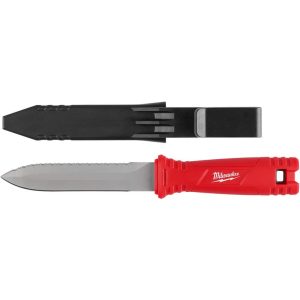Fixed Blade Knives; Trade Type: Duct ; Blade Type: Smooth; Serrated ; Blade Material: Stainless Steel ; Blade Length: 6 ; Overall Length: 10.71 ; Handle Material: Polypropylene