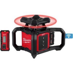 Laser Levels; Level Type: Rotary Laser ; Laser Class: Class II ; Laser Projection Orientation: Horizontal ; Plumb Type: Up ; Accuracy: 3/32 in at 30 ft ; Power Source: Battery