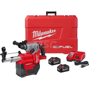 Hammer Drills & Rotary Hammers; Chuck Type: SDS Plus ; Blows Per Minute: 4800 ; Speed (RPM): 1330 ; Voltage: 18.00 ; Battery Chemistry: Lithium-ion ; Includes: Dust Extractor; Battery Charger