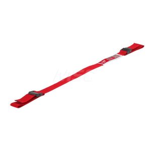 Hard Hat Lanyard with Loop: Nylon, Black, Use with Milwaukee Tool Hard Hat