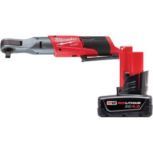 Cordless Impact Wrench: 12V, 1/2" Drive, 175 RPM