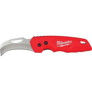 Pocket & Folding Knives; Edge Type: Straight ; Blade Type: Hawk Bill ; Blade Material: Stainless Steel ; Handle Material: Plastic ; Overall Length (Inch): 7 ; Blade Length (Inch): 2