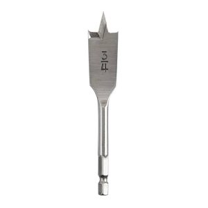 Half-Round & Spade Drill Bits; Drill Bit Size: 0.75in ; Shank Diameter: 0.2500 ; Overall Length: 0.30 ; Flute Length: 1.75in ; Series: MILWAUKEE. Flat Boring Bits ; Shank Length: 1in