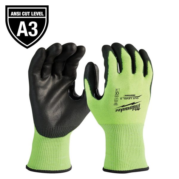 Cut & Puncture Resistant Gloves; Glove Type: Cut & Puncture-Resistant ; Coating Coverage: Palm & Fingertips ; Coating Material: Nitrile ; Primary Material: HPPE Blend; Polyester ; Gender: Unisex ; Men's Size: Large