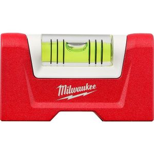 Tubular & Pocket Levels; Mounting Direction: Horizontal/Vertical ; Overall Width: 3in ; Features: High-Visibility Spirit ; Number of Vials: 1