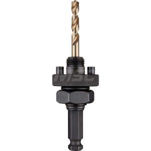Hole Saw Arbor: Hex Shank, Drill Pilot